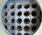 Used N.R. Murphy Manual Shaker Dust Collector, model MKAW-340-2D, 340 square feet filter area. Carbon steel housing 50