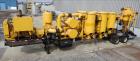 Used Heavy-Duty Trailer Mounted Vacuum Loader for pneumatic removal of virtually any dry materials, sludges and liquids from remote and inaccessible locations through suction lines.  Lines are 8