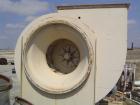 Used Pneumafil 59,963 cfm, model RAFIL 13.5-460-12, dust filter with 15 hp reverse air blower. 1/3 hp motor drive, reverse air cleaning plenum, clean air access door, particle deflector, dust dischar...
