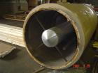 Used Pneumafil 59,963 cfm, model RAFIL 13.5-460-12, dust filter with 15 hp reverse air blower. 1/3 hp motor drive, reverse air cleaning plenum, clean air access door, particle deflector, dust dischar...