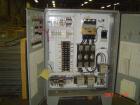 Used Pneumafil 59,963 cfm, model RAFIL 13.5-460-12, dust filter with 15 hp reverse air blower. 1/3 hp motor drive, reverse air cleaning plenum, clean air access door, particle deflector, dust dischar...