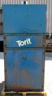 Used Torit Self-Contained Cabinet Type Dust Collector, model 90-5 CAB, carbon steel. Envelope type filters providing 250 square feet filter area, 1600-2000 cfm air volume. Housing measures 40