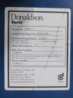 Used Donaldson Torit Downflo Oval Dust Collector, Model DFO1-1. 190 Square feet filter area, 115 volt, 1.5hp motor, serial# 2835845-006.