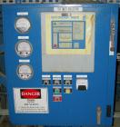 USED: Torit dust collector, model DFT3-18. 9 cartridge, reverse pulse jete. 3,420 square feet filter area, airflow cfm approximately 2,285-14,175. Includes a checkerboard control panel.