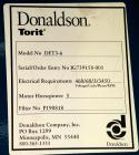 Used Torit Downflo II Cartridge Type Pulse Jet Dust Collector, model DFT3-6, carbon steel. 1140 square feet filter area, nominal airflow range 760-4.720 cfm. Carbon steel housing measures 40
