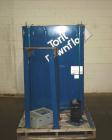 Used Torit Downflo Pulse Jet Cartridge Type Dust Collector, Model 2DF2, Carbon Steel. Approximately 206 square feet filter area, 200-600 cfm. Includes a Totit checkerboard panel. Mounted on legs.