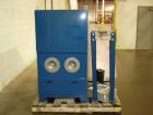Used Torit Downflo Pulse Jet Cartridge Type Dust Collector, Model 2DF2, Carbon Steel. Approximately 206 square feet filter area, 200-600 cfm. Includes a Totit checkerboard panel. Mounted on legs.