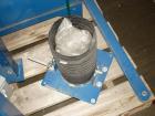 Used Torit Downflo Pulse Jet Cartridge Type Dust Collector, Model 2DF2, Carbon Steel. Approximately 206 square feet filter area, 200-600 cfm. Includes a Totit checkerboard panel. Mounted on legs.