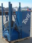 Used Torit Vibra Shake Cartridge Type Dust Collector, Model VS550, Carbon Steel. 65 Square feet filter area, 550 cfm airflow. Housing measures 24.7