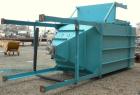Used Ultra Industries Pulse Jet Dust Collector, Model SQ-100-8-IIIG, 942 Square Feet Filter Area, Carbon Steel. Housing measures 72