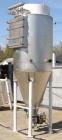 Used-Walker Stainless Equipment Co Model R-HT-06 Round Pulse Jet Dust Collector.  This dust collector has an estimated bag s...