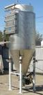 Used- Walker Stainless Equipment Co Round Pulse Jet Dust Collector, Model R-HT-1