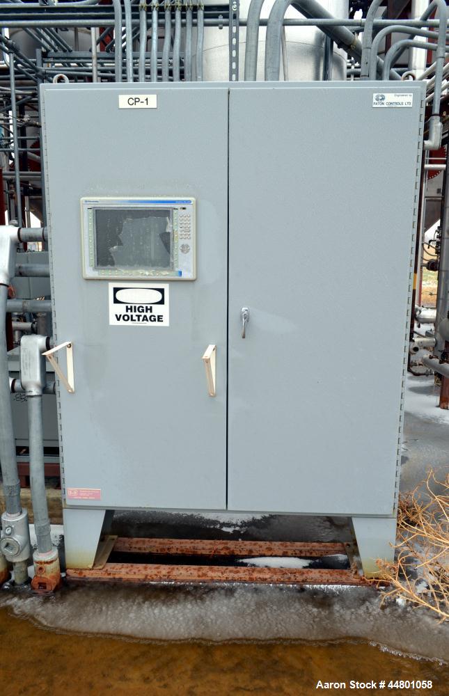 Used Allen-Bradley PanelView Plus 1500 Control Panel.  Includes an operator panel, (3) starters, 15 kva, and a 75 kva transformer.