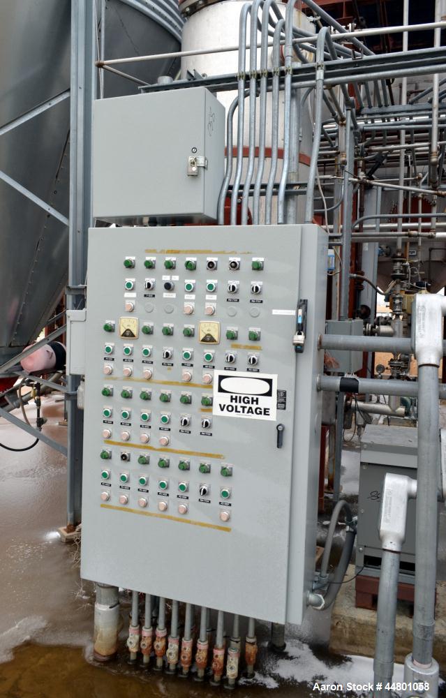 Used Allen-Bradley PanelView Plus 1500 Control Panel.  Includes an operator panel, (3) starters, 15 kva, and a 75 kva transformer.
