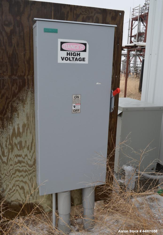 Used Allen-Bradley PanelView Plus 1500 Control Panel.  Includes an operator panel, (3) starters, 15 kva, and a 75 kva transformer.