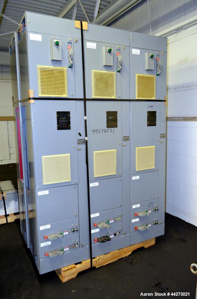 Used Allen Bradley Centerline MCC 480 volt, 14 Section Motor Control Center