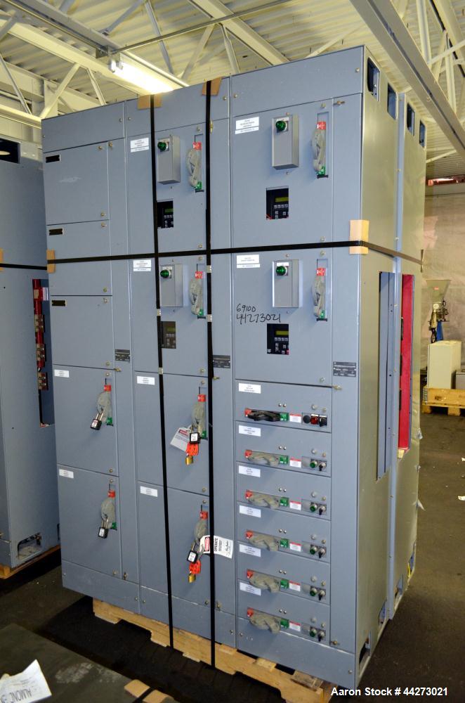 Used Allen Bradley Centerline MCC 480 volt, 14 Section Motor Control Center
