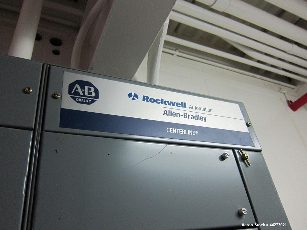Used Allen Bradley Centerline MCC 480 volt, 14 Section Motor Control Center