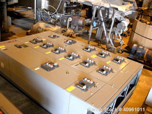 Used Cutler-Hammer Unitrol Motor Control Sections. 3/60/480 volt. Vertical Bus Amp 400, Horizontal 800. Serial#'s 6AF1347038B, 6AF1347038D, 6AF1347038E.
