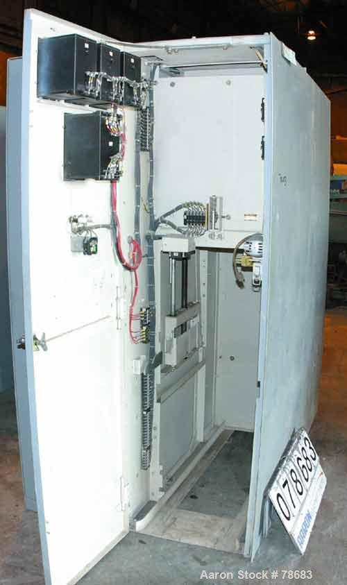 Used General Electric Main Breaker, 600 Amp, 2.4 KW.