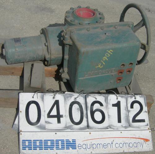 USED: Limitorque drive gear unit.