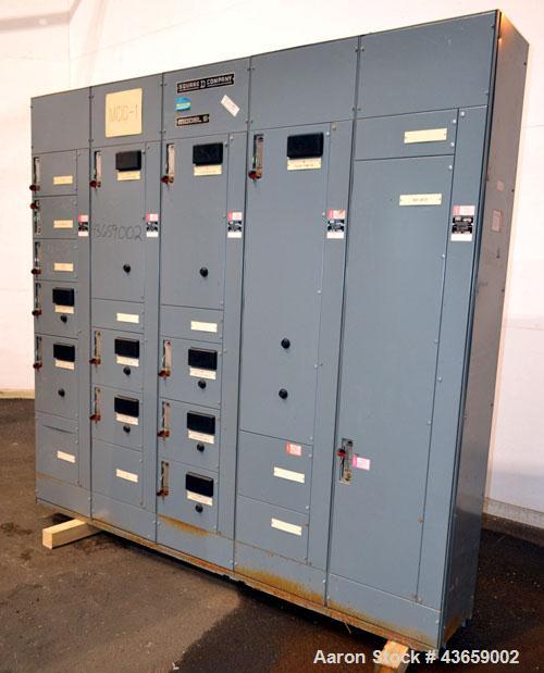 Used Square D Motor Control Center, Model 5