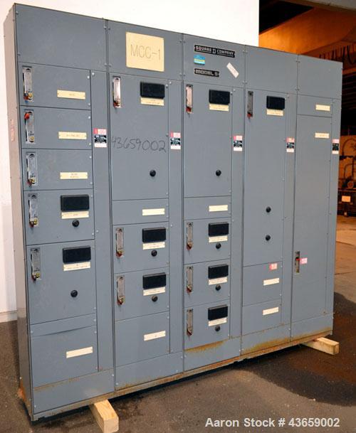 Used- Square D Motor Control Center, Model 5