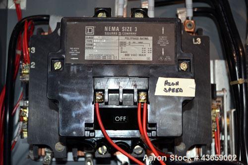 Used- Square D Motor Control Center, Model 5