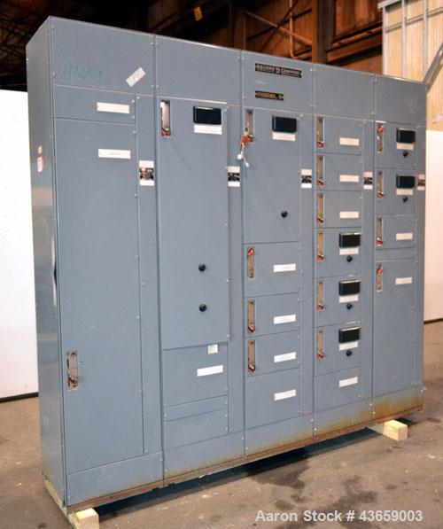 Used Square D Motor Control Center, Model 5