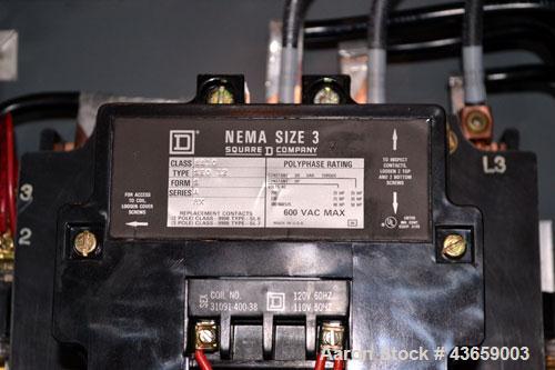 Used Square D Motor Control Center, Model 5