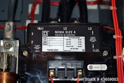 Used Square D Motor Control Center, Model 5
