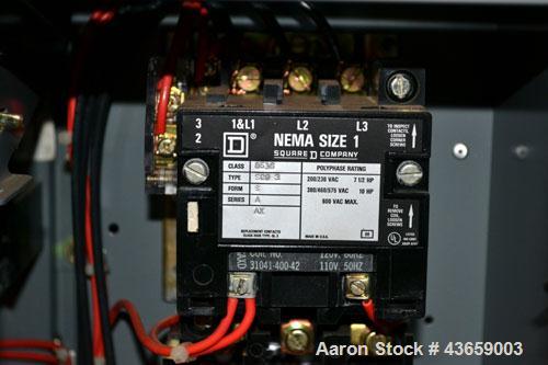 Used Square D Motor Control Center, Model 5