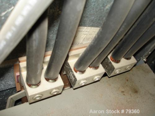 USED: Westinghouse fused panelboard, 600 amp, 208 volt, (4) 100 amp,3 phase, (2) 200 amp.