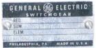 Used General Electric Main Breaker, 600 Amp, 2.4 KW.
