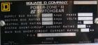 USED: Square D Power Zone center. Power Zone III switchgear, 4000 amp rating.
