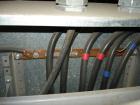 USED: Westinghouse fused panelboard, 600 amp, 208 volt, (4) 100 amp,3 phase, (2) 200 amp.