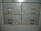 USED: Westinghouse fused panelboard, 600 amp, 208 volt, (4) 100 amp,3 phase, (2) 200 amp.