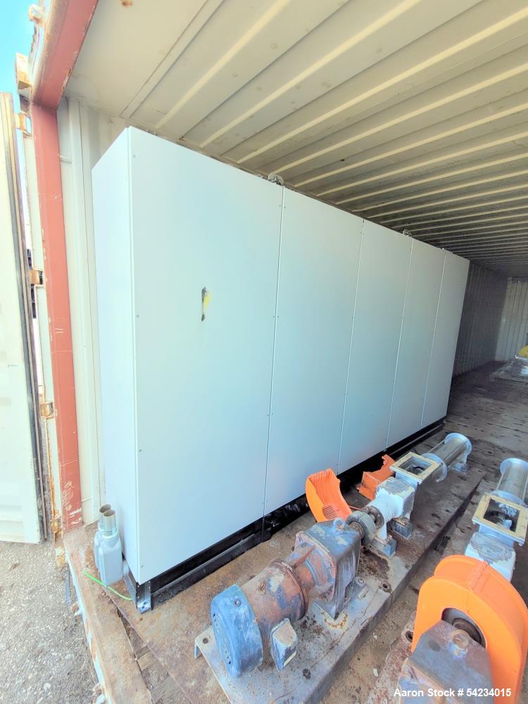 Used Dilling Group Control Cabinet. Batch Control System Latex Tank Farm.  480 v