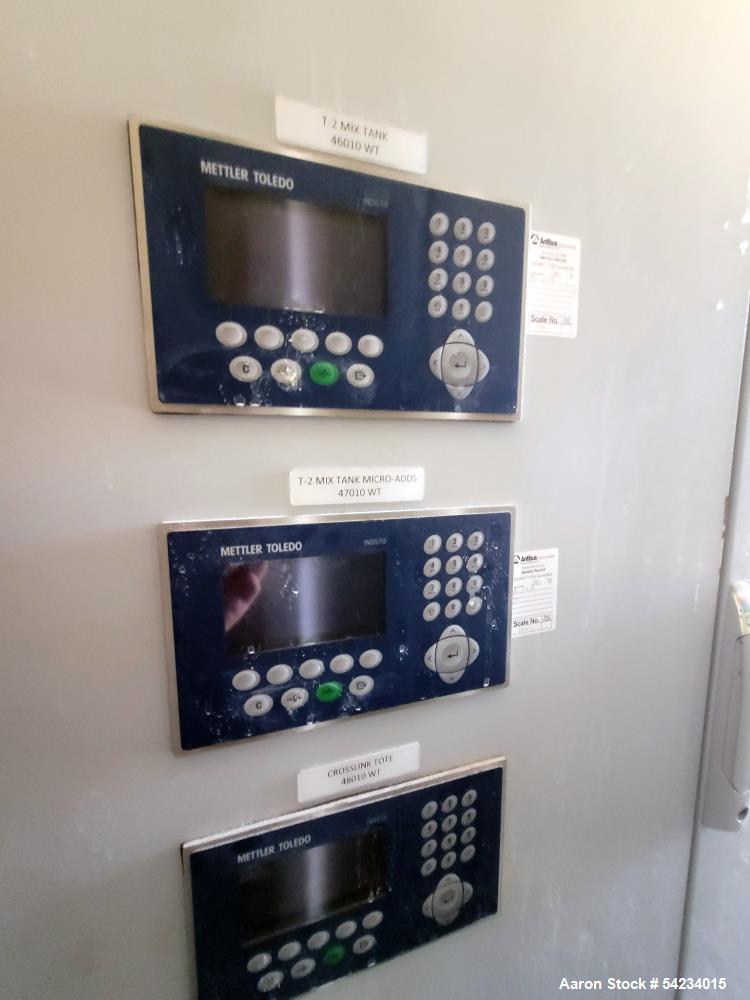 Used Dilling Group Control Cabinet. Batch Control System Latex Tank Farm.  480 v