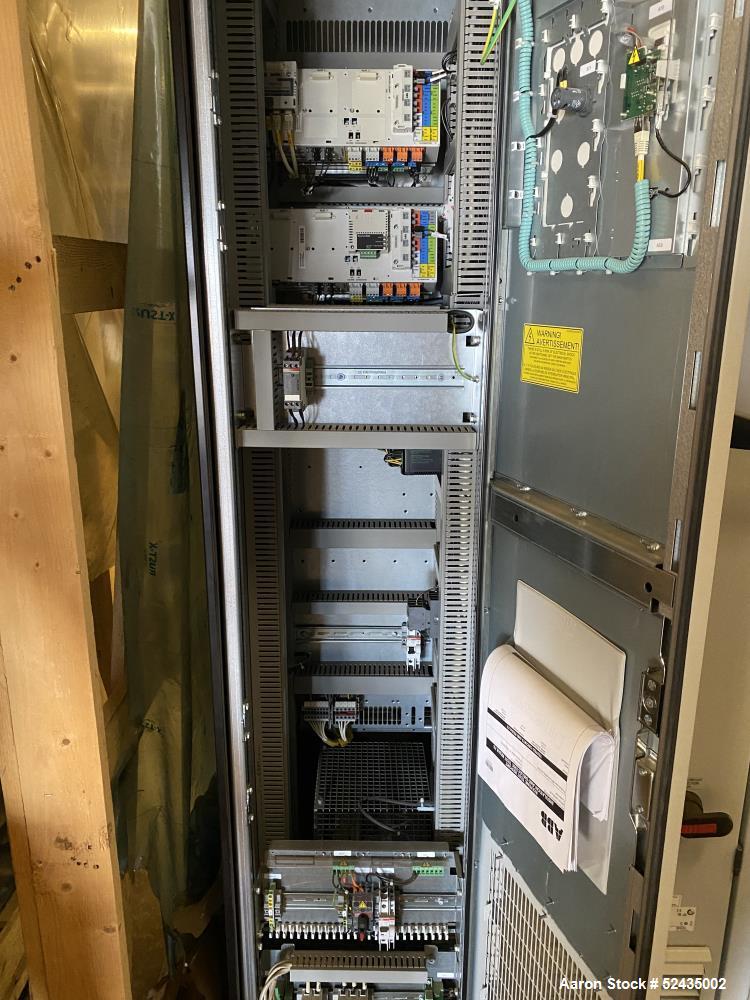 Unused ABB ACS880-37 Ultra Low-Harmonic Cabinet Drive – 900 HP, 480V, IP21