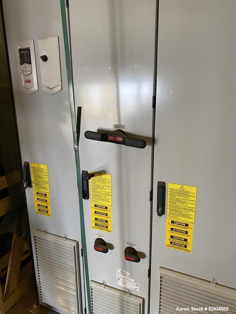 Unused ABB ACS880-37 Ultra Low-Harmonic Cabinet Drive – 900 HP, 480V, IP21