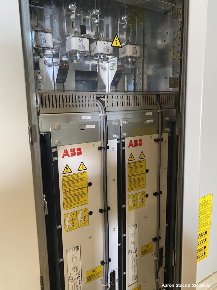 Unused ABB ACS880-37 Ultra Low-Harmonic Cabinet Drive – 900 HP, 480V, IP21