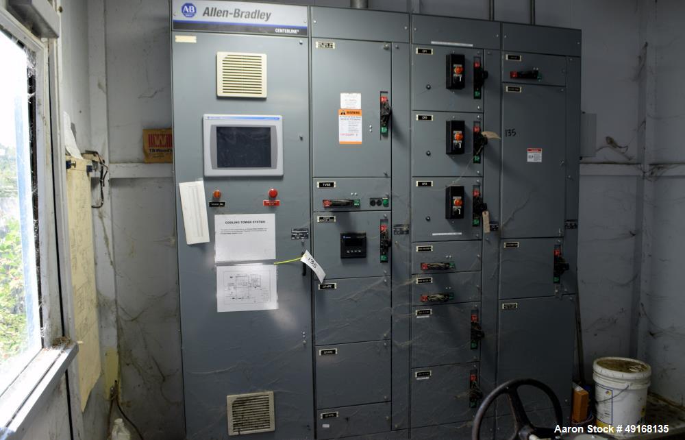 Used Allen-Bradley Centerline 2100 Motor Control Center Panel, 480VAC, 3 Phase, 60HZ.