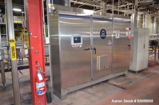 Used Sentry Equipment and Erectors Stainless Steel Control Panel. Has Allen Bradley PLC, A/B panelview 1000 plus HMI, A/B Drives.