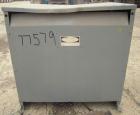Used Square D 63 KVA Transformer, Style 34244-44112-002. High/Low Volt 460.
