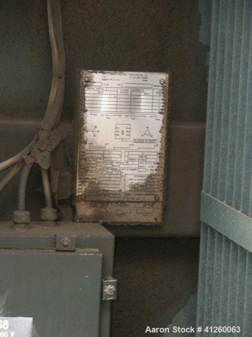 Used Ferranti-Packard Transformer, 2000 KVA,  13.8 KV/4160V.