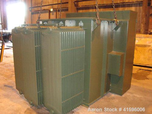 Used Cooper Power 2500 kva Padmount Transformer. 3 phase, 12470GY/7200-480Y/277.