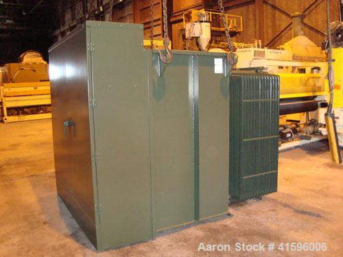 Used Cooper Power 2500 kva Padmount Transformer. 3 phase, 12470GY/7200-480Y/277.
