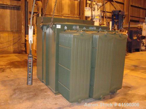 Used Cooper Power 2500 kva Padmount Transformer. 3 phase, 12470GY/7200-480Y/277.