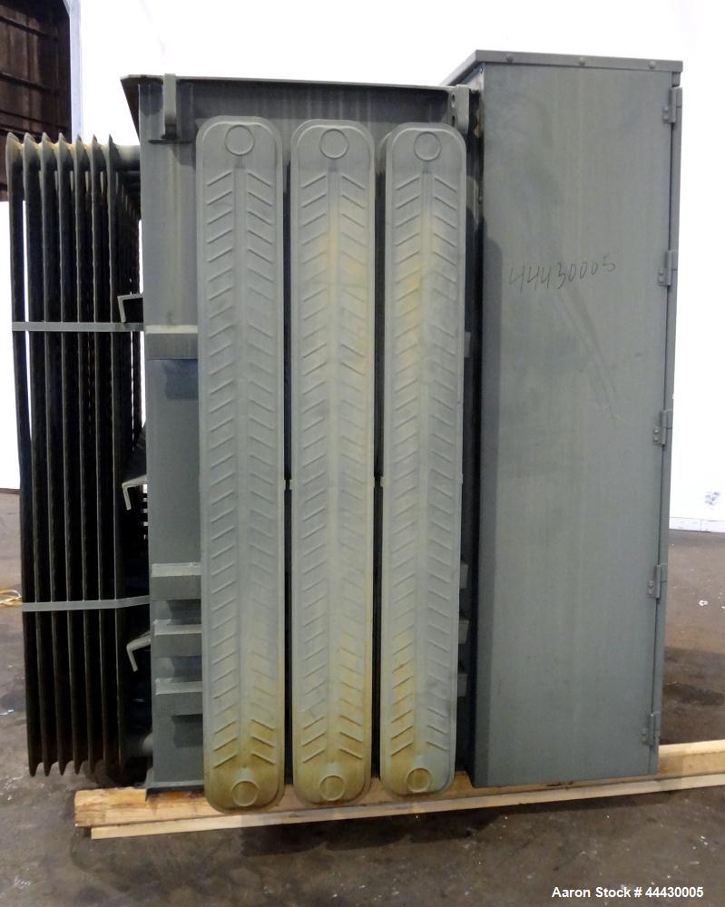 Used GE Padmount 5000 kVA 12470 / 4150Y / 2400 Oil Filled Transformer.  Year 2003.